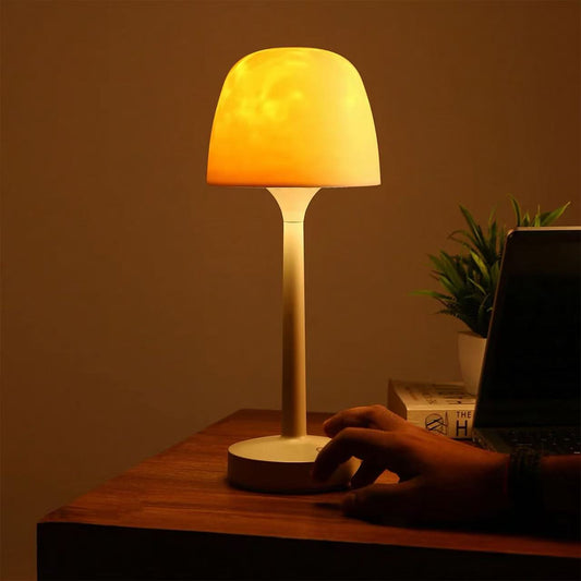 Bigsmall LED Table Lamp with Remote Control | Touch Sensor Bedside Night Lamp with Warm Light | Modern Desk Lamp forBedroom, Living Room & Home Décor