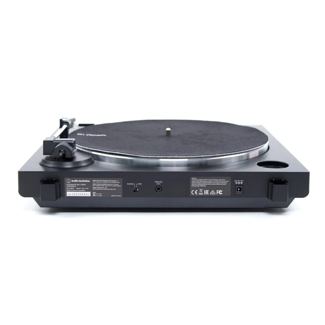 🎵 Fully Automatic USB Belt‑Drive Turntable