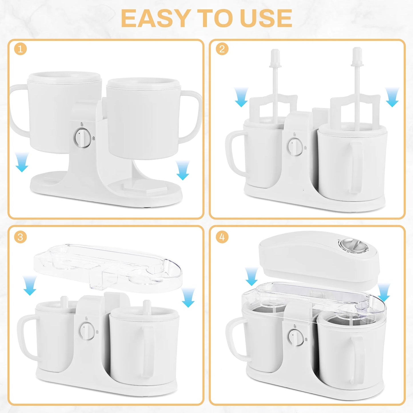 🍦 Ice Cream Maker Machine for Home Use