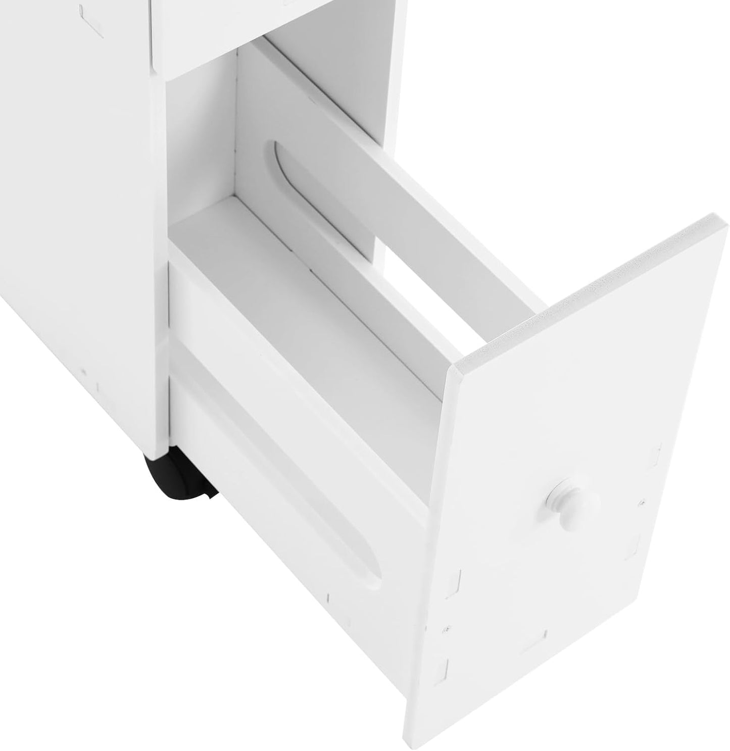 🚪 Slim Bathroom Floor Cabinet