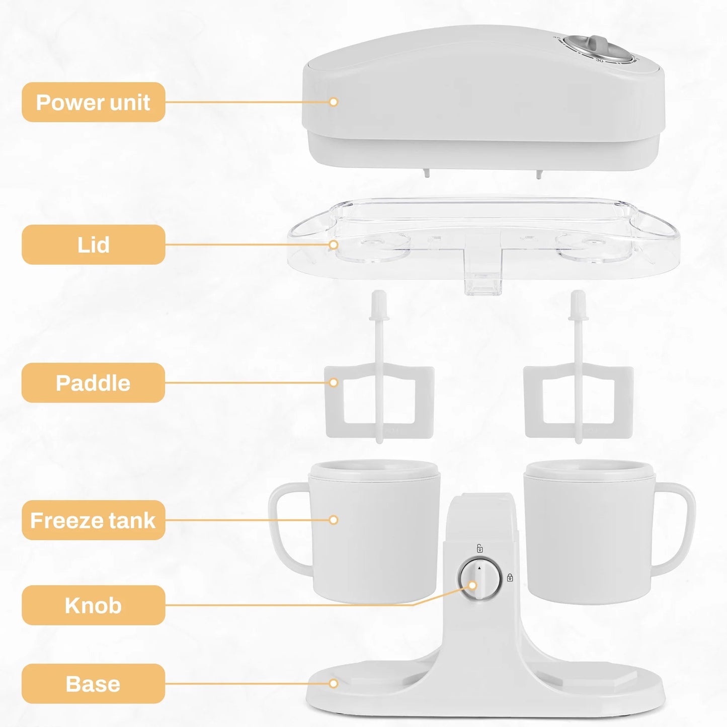 🍦 Ice Cream Maker Machine for Home Use