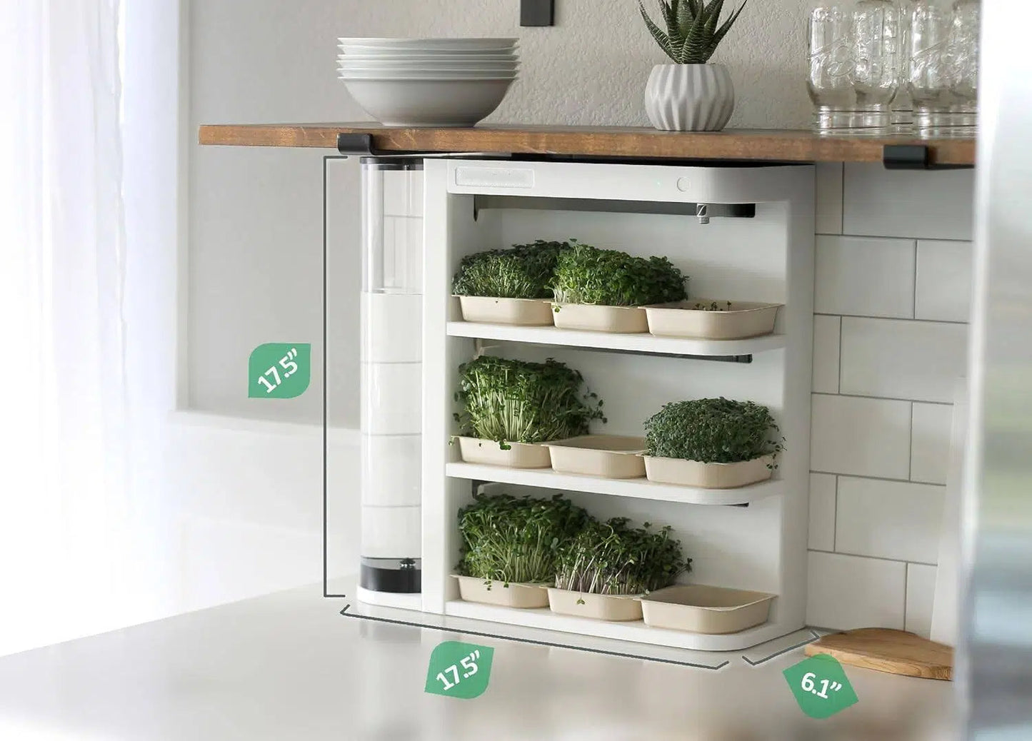 🌱 Fully Automated Indoor Garden – LED Growing Unit
