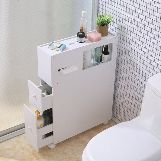 🚪 Slim Bathroom Floor Cabinet